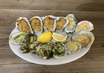 Baked Oyster Trio